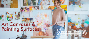 Art Canvases and Painting Surfaces