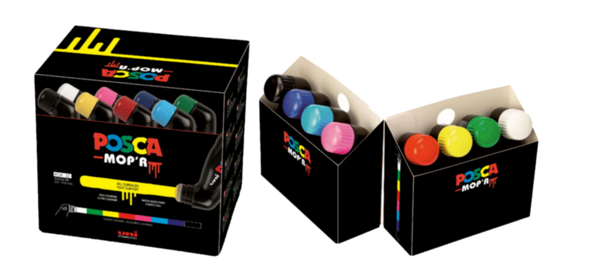 MOP'R Marker Set, 8 Colors (Posca) – Alabama Art Supply MOP'R Marker Set, 8 Colors (Posca) – Alabama Art Supply