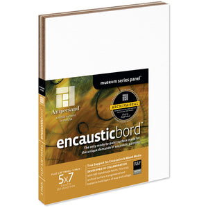 Encausticbord™ 1/8th Inch Flat Artist Panel, Various Sizes (Ampersand)