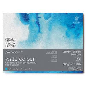 Professional™ Watercolor Block, Cold Press 140lb, Various Sizes (Winsor & Newton)