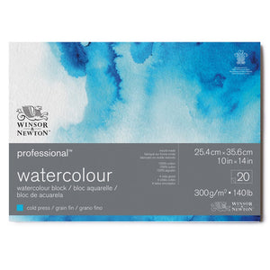 Professional™ Watercolor Block, Cold Press 140lb, Various Sizes (Winsor & Newton)