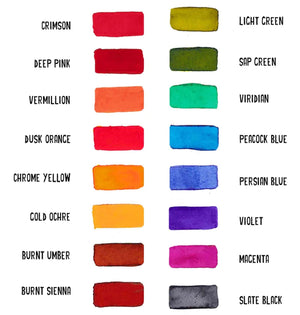 Colorsheets - Original 16 Colors (Viviva Colors)