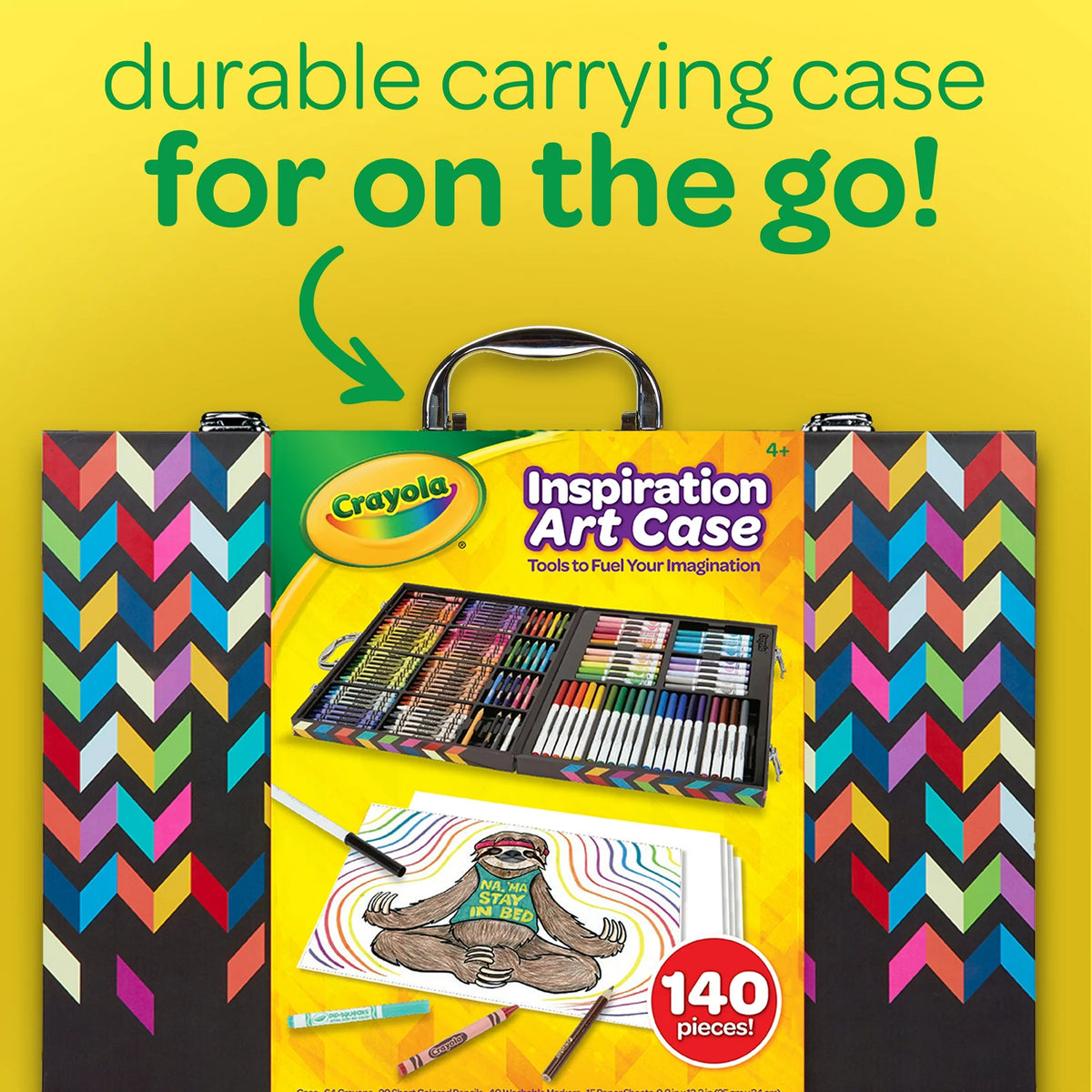 Crayola Assorted Zigzag Inspiration Art Case (Crayola) – Alabama Art Supply