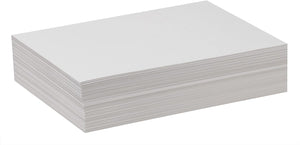 Heavyweight White Drawing Paper, 500 Sheets, Various Sizes (Pacon)