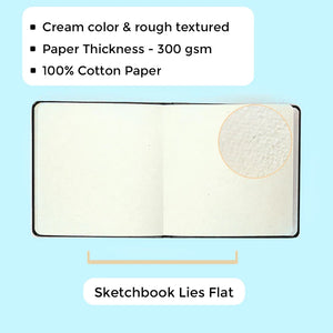 Square Sketchbook - Cotton (Viviva Colors)