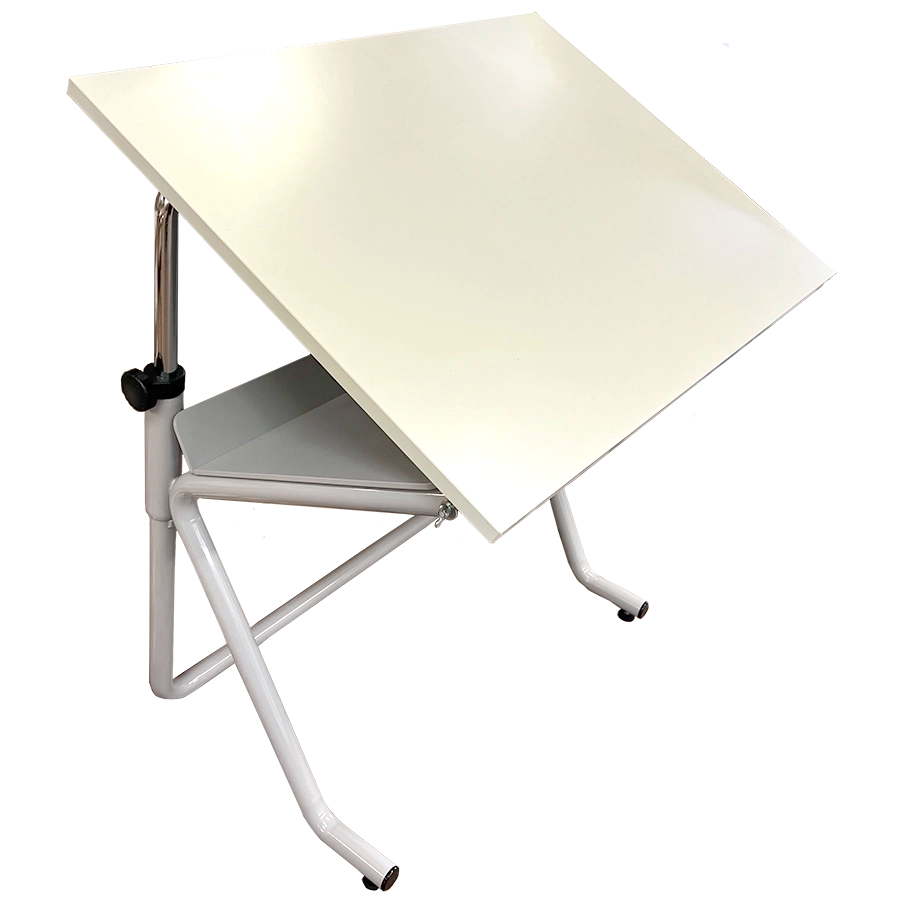 White Drawing/Drafting Table with White Base (Jack Richeson) Alabama Art Supply