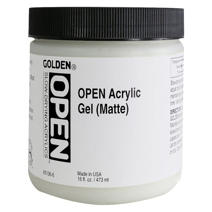 OPEN Acrylic Gel (Matte) (Golden Acrylic Mediums)