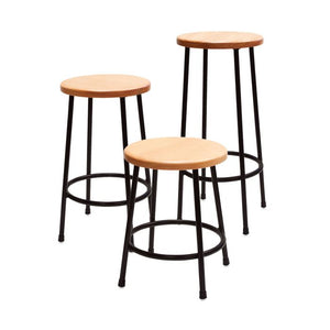 Lyptus® and Steel Stool ,Various Heights (Jack Richeson)