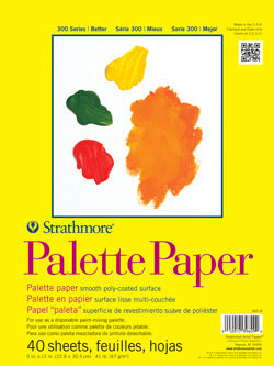 Palette Paper 300 Series , 12"x16", 40 Sheet Pad (Strathmore)