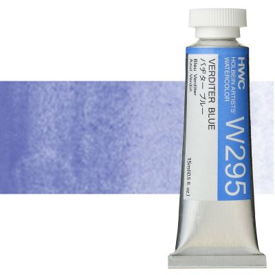 Verditer Blue W295A (Holbein Watercolor)