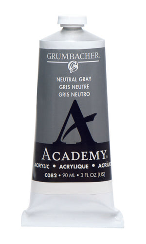 NEUTRAL GRAY C082 (Grumbacher Academy Acrylic)