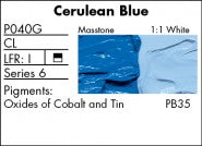 CERULEAN BLUE P040G (Grumbacher Pre-Tested Professional Oil)