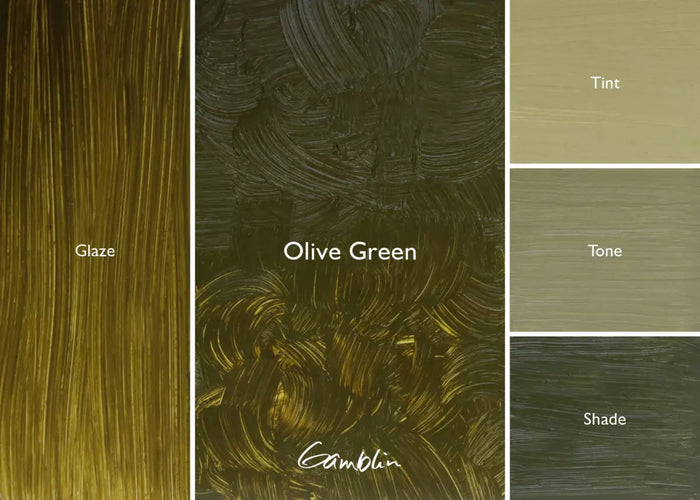 Olive Green (Gamblin Artist Oil)
