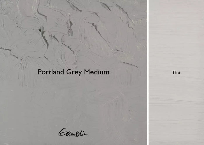 Portland Grey Medium (Gamblin Artist Oil)