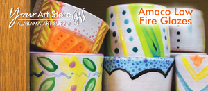 AMACO LOW FIRE GLAZES