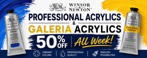Winsor &amp; Newton Professional and Galeria Acrylics