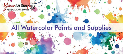 ALL WATERCOLOR PAINT AND SUPPLIES