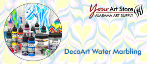 DecoArt Water Marbling Paint Red - The Art Store/Commercial Art Supply