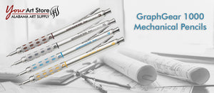 GraphGear 1000 Mechanical Pencil 0.3mm, Brown (Pentel) – Alabama Art Supply