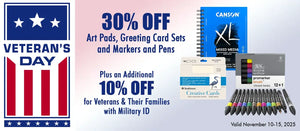 Promotion Nov 10-15, 2025: 40% OFF Art Pads, Markers, and Pens
