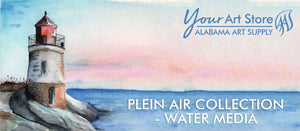 PLEIN AIR PAINT - WATERCOLORS, GOUACHE & WATER MIXABLE OILS