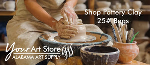 Pottery Clay, #25 Bags
