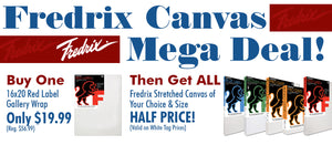 Fredrix Stretched Canvas and Accessories