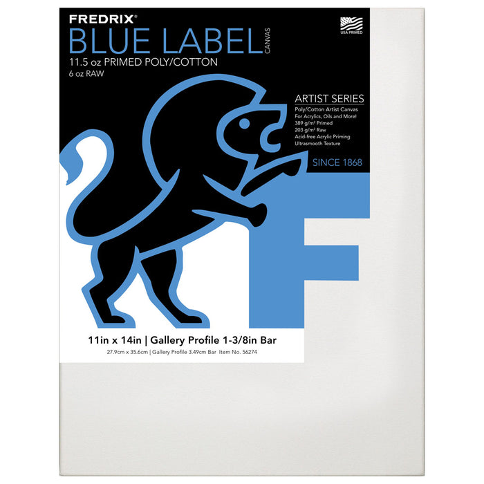 11"x14" ARTIST SERIES Blue Label Ultra Smooth Gallery Profile (FREDRIX)