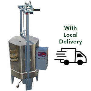 1214E Raku Electric Kiln with Controller, 120 Volt (Olympic Kilns)
