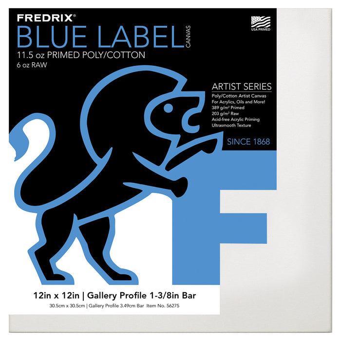 12"x12" ARTIST SERIES Blue Label Ultra Smooth Gallery Profile (FREDRIX)