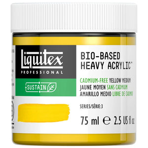 Cadmium-Free Yellow Medium (Liquitex Bio-Based Heavy Body)
