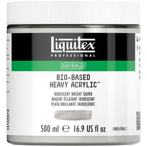 Iridescent Bright Silver (Liquitex Bio-Based Heavy Body)