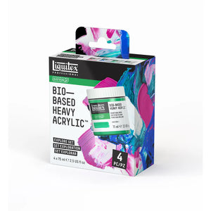 Liquitex Bio-Based Heavy Body Acrylic Explore Set, 4 x 75ml