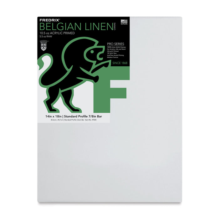14"x18" PRO SERIES Belgian Linen Standard Profile (FREDRIX)
