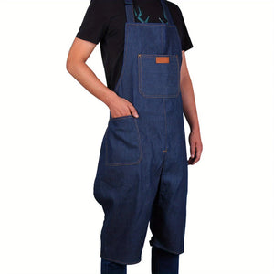 Denim Potter's Apron