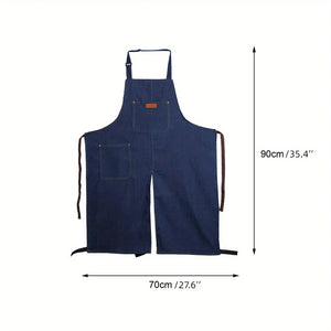 Denim Potter's Apron