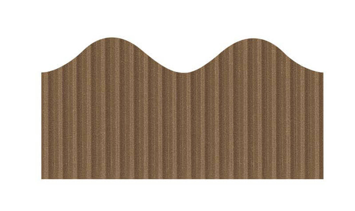 Bordette® Decorative Border, Brown 2-1/4" x 50' (Pacon)