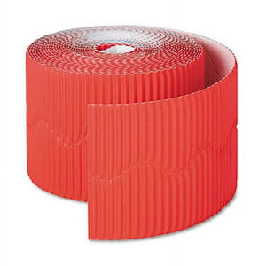 Bordette® Decorative Border, Flame Red 2-1/4" x 50' (Pacon)
