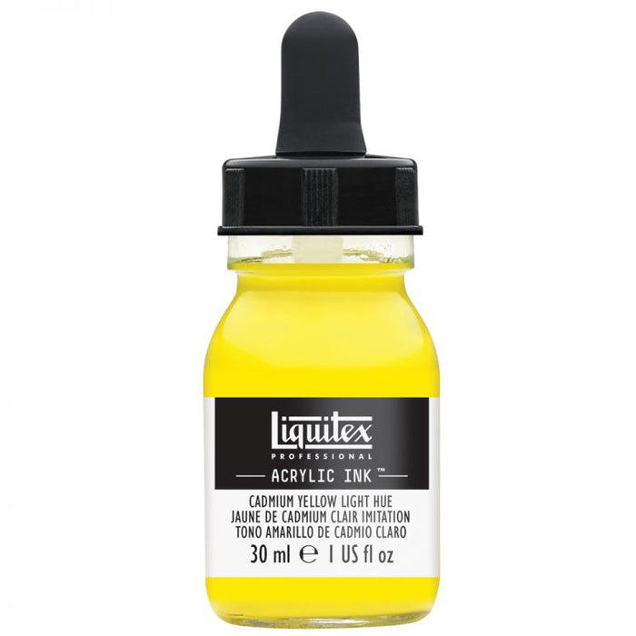 Cadmium Yellow Light Hue Acrylic Ink, 30ml (Liquitex Acrylic Ink)