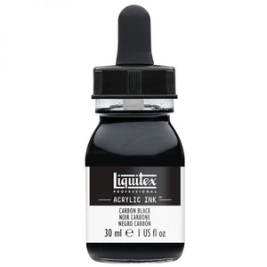 Carbon Black Acrylic Ink (Liquitex Acrylic Ink)