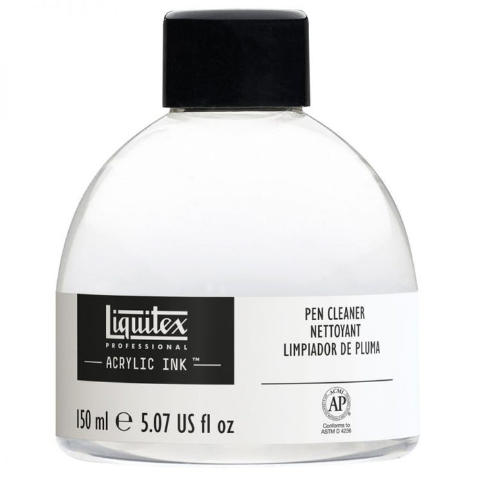 Professional Acrylic Ink Pen Cleaner, 150ml (Liquitex Acrylic Ink)