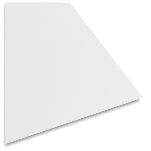 Railroad Poster Board, Single Sheet, 22" x 28", White 4-Ply (Pacon)