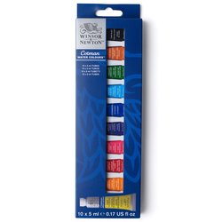 Cotman Watercolour 10 Color Tube Set (Winsor & Newton)