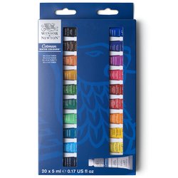 Cotman Watercolour 20 Color Tube Set (Winsor & Newton)