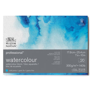 Professional™ Watercolor Block, Cold Press 140lb, Various Sizes (Winsor & Newton)