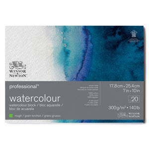 Professional™ Watercolor Block, Rough 140lb, Various Sizes (Winsor & Newton)