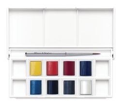 Cotman Watercolours Skyscape Pocket Set, 8 Half Pans (Winsor & Newton)