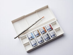 Cotman Watercolours Metallic Pocket Set, 8 Half Pans (Winsor & Newton)