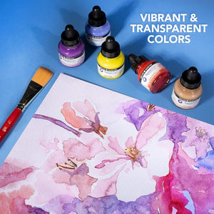 Silver Imit, 29.5ml Bottle (Daler-Rowney Aquafine Watercolour Ink)