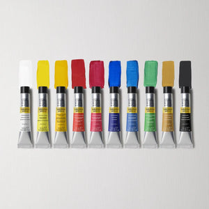 Winsor & Newton Galeria Acrylic 10-Color Set, 12 ml Tubes (Winsor & Newton)